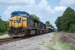 CSX 422 leads L795 (Waycross to Jacksonville turn) south at Grace Chapel Road